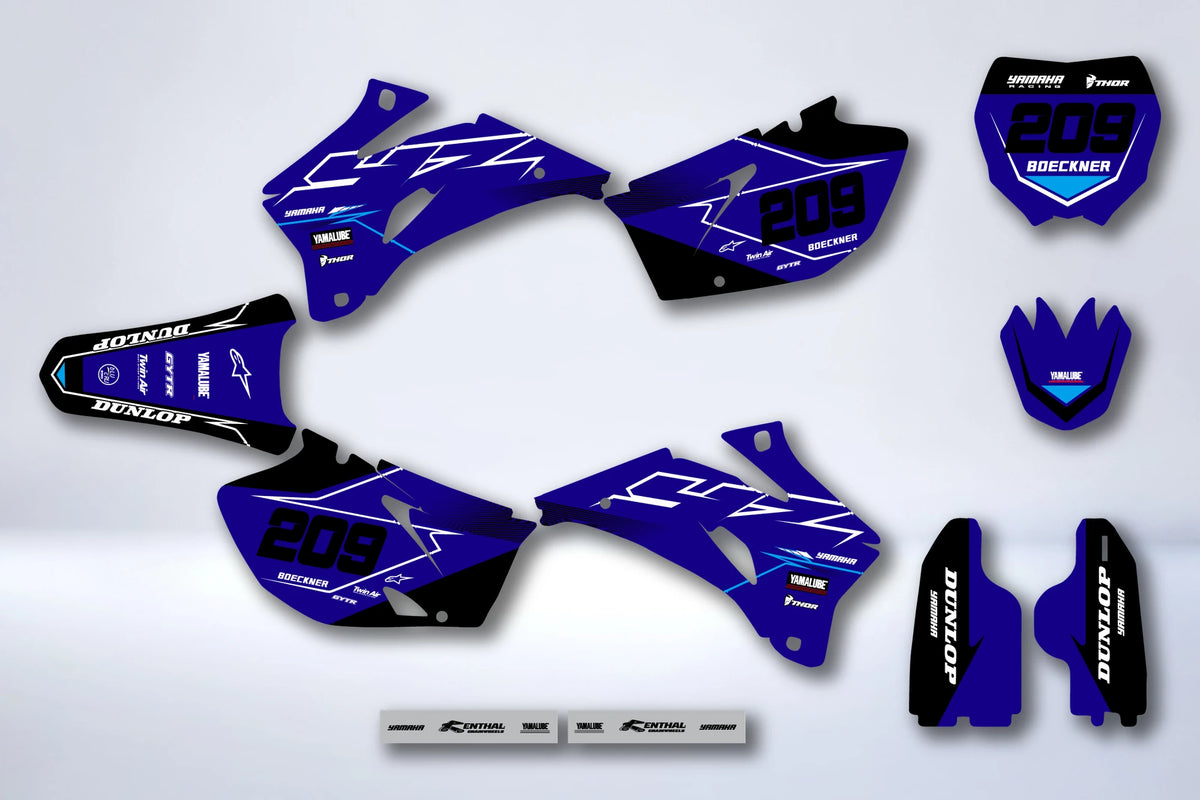 Dekor-Kit YAMAHA YZF 250-450 2006-2009 - JORVYN