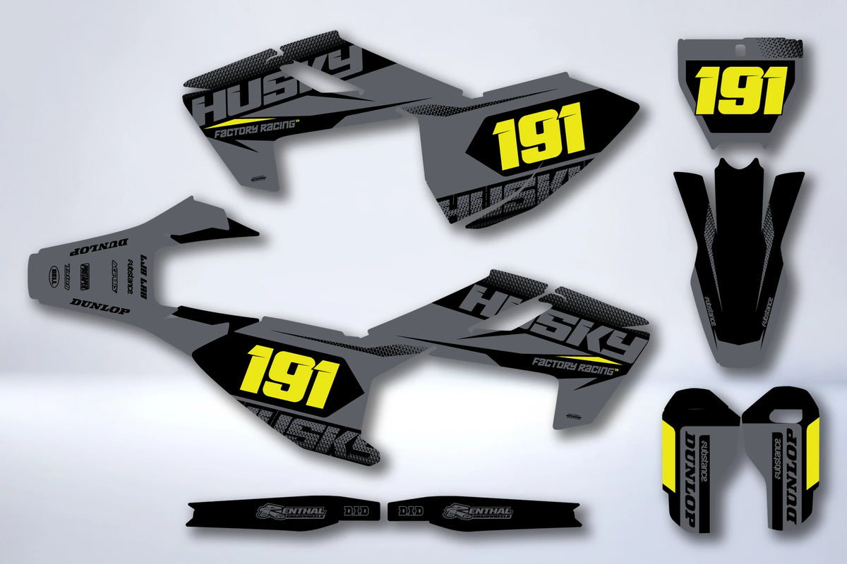 Dekor-Kit HUSQVARNA FE / FC / TE / TC 2016-2018 - QUADOR