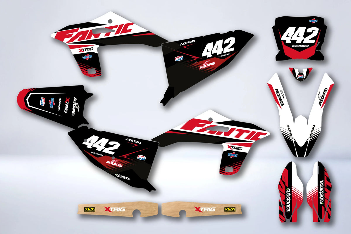 Kit grafiche FANTIC XX 125 / 250 2025-2026 - VULCAIN