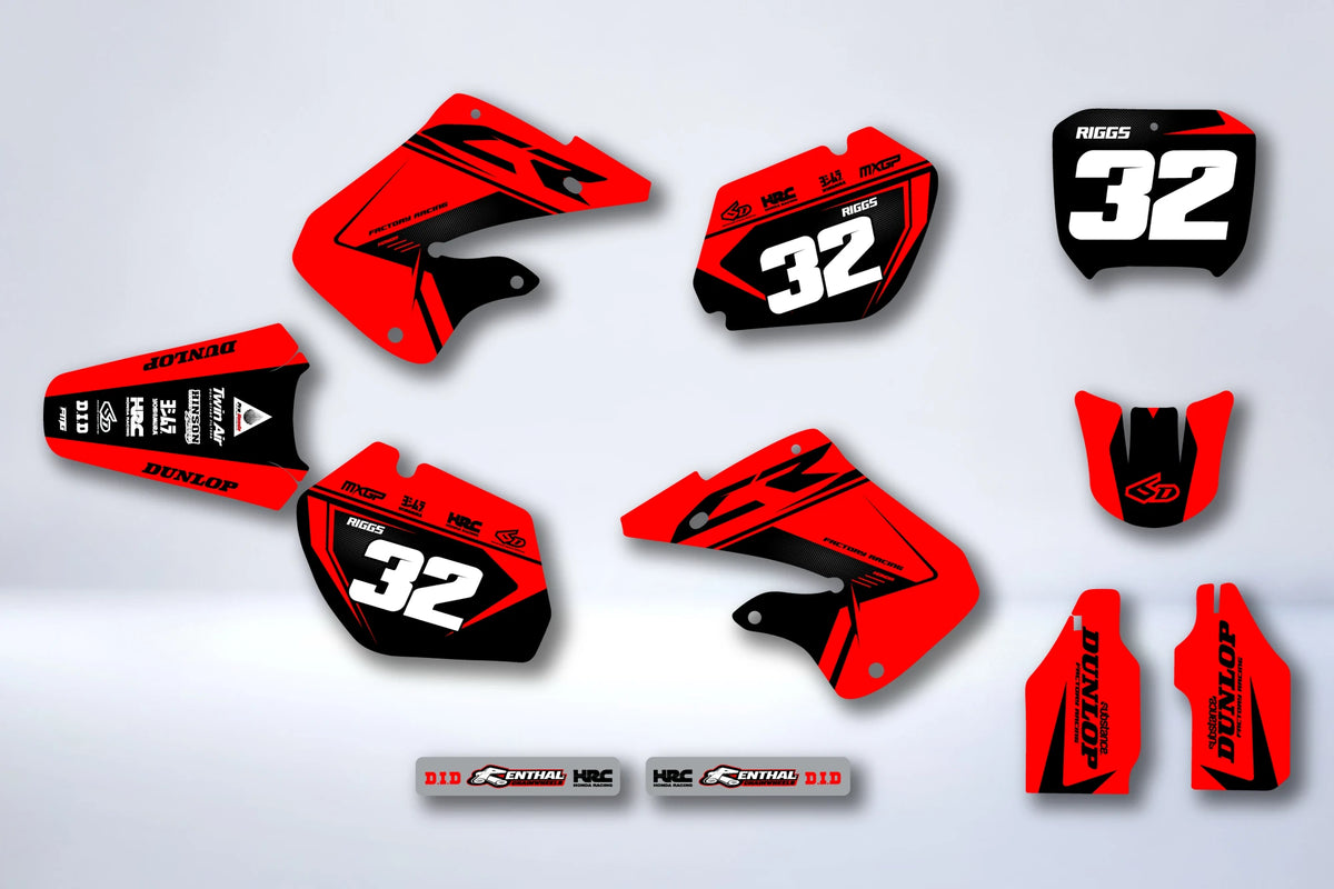Kit grafiche HONDA CR 125-250 2000-2001 - FALVIX