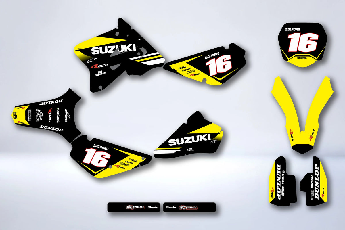 Kit de adhesivos SUZUKI RM 85 2001-2026 - BASALTE