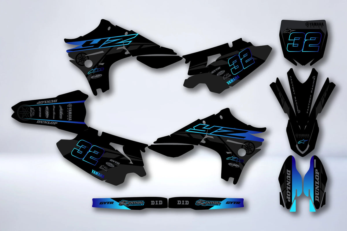 Dekor-Kit YAMAHA YZF 450 2010-2013 - NYKZIX