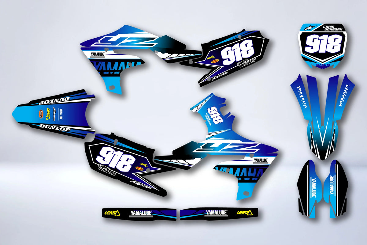 Kit grafiche Yamaha YZF 250 ( 2019-2021 ) / 450 ( 2018-2022 ) - XANVOK