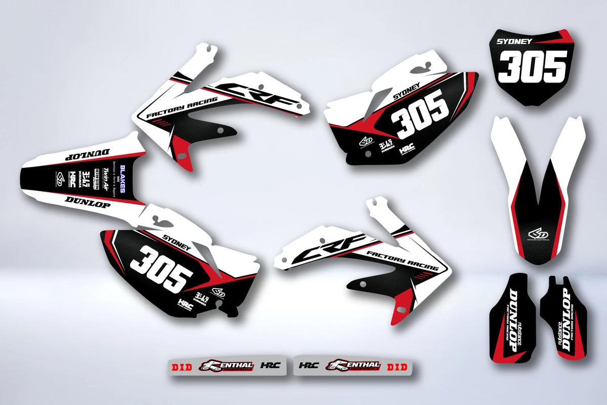 Kit Déco HONDA CRF 250 2004-2009 - DUSNOX