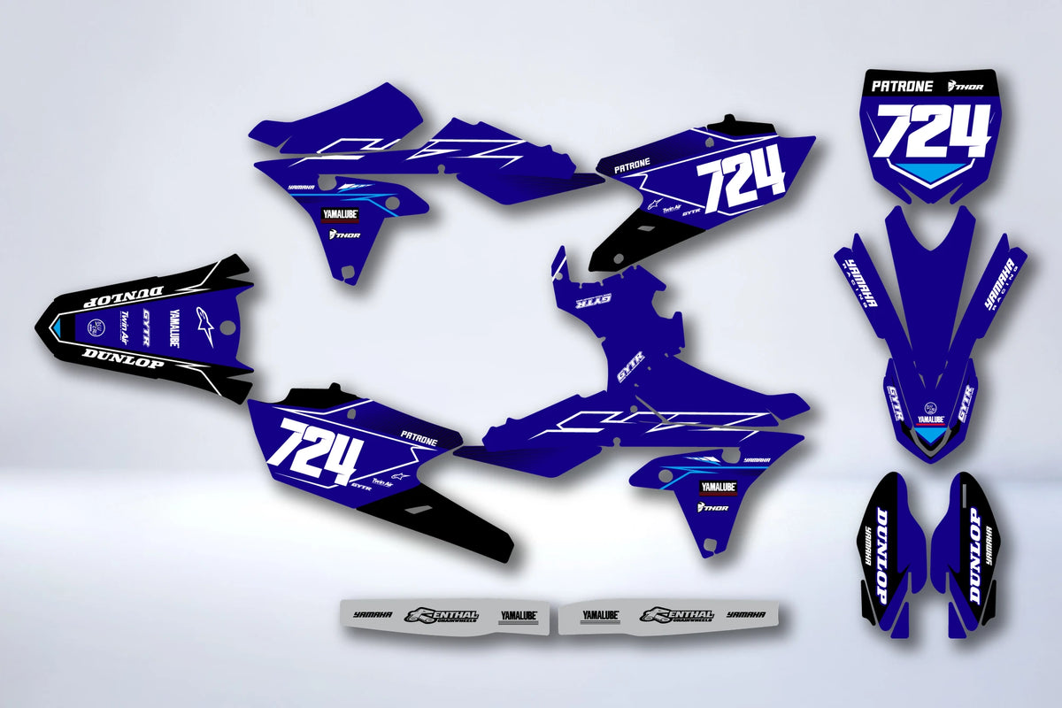 Dekor-Kit YAMAHA YZF 250-450 2014-2017 - BLALIX