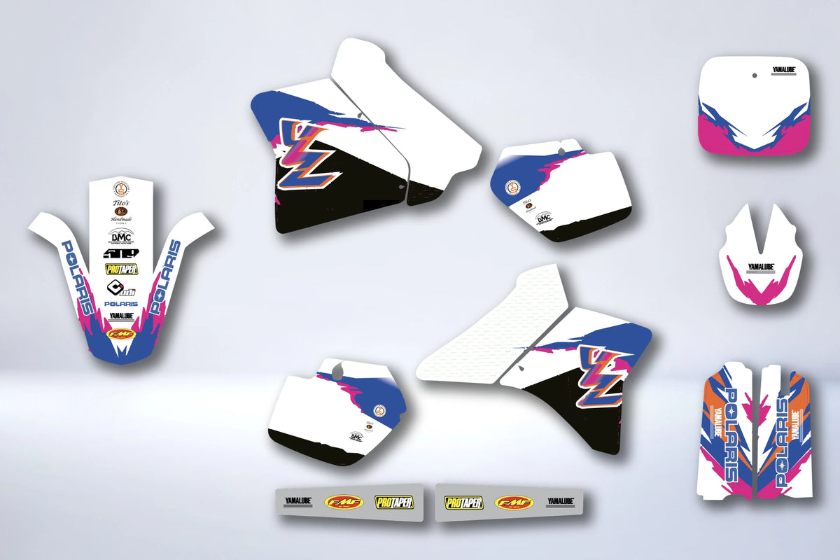 Dekor-Kit YAMAHA YZ 125-250 1991-1992 - FALGAR