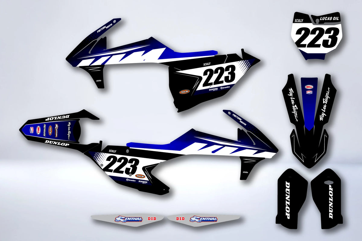 Graphics kit KTM EXC EXC-F SX SX-F 2016-2019 - XANDOR