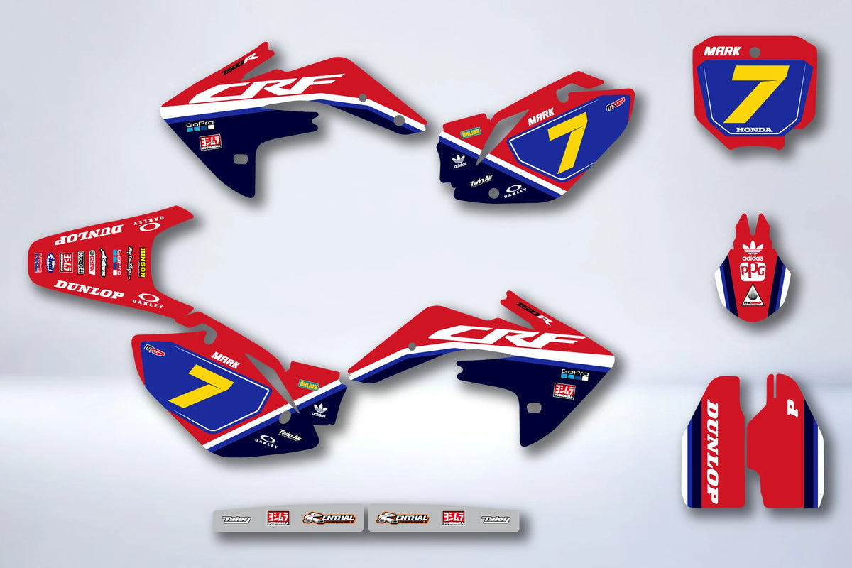 Kit grafiche HONDA CRF 150 R 2007-2025 - KENXON