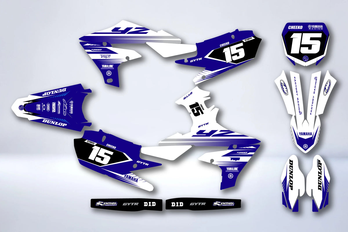 Dekor-Kit Yamaha YZF 250 ( 2019-2021 ) / 450 ( 2018-2022 ) - TORQUOR