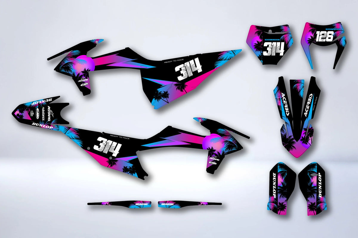 Kit Déco KTM EXC EXC-F SX SX-F 2019-2023 - VEXQUOR