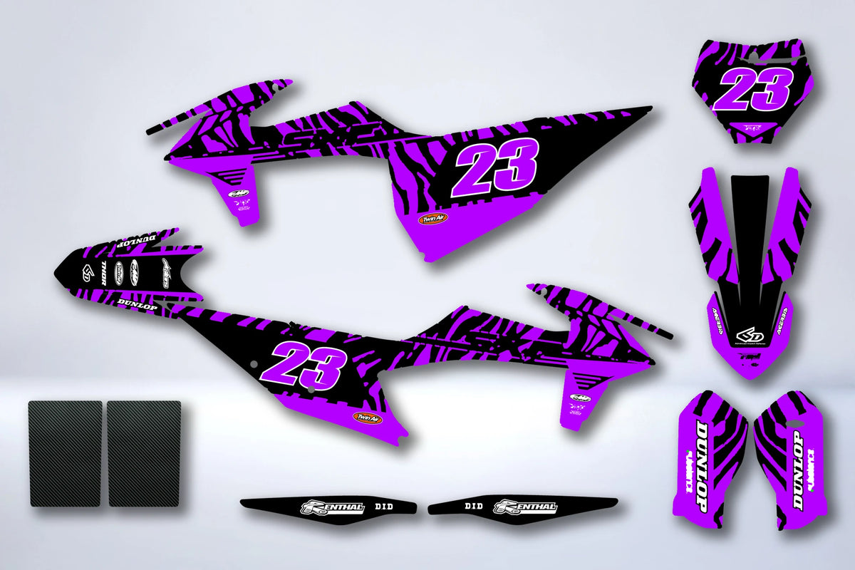 Graphics kit KTM EXC EXC-F SX SX-F 2019-2023 - CYGDOR