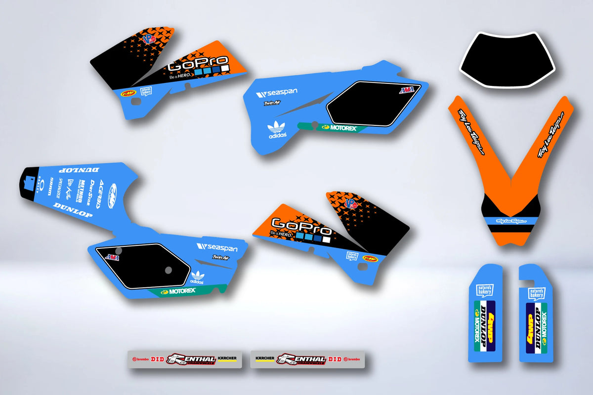 Kit Déco KTM EXC SX 2001-2007 - NOVKOR