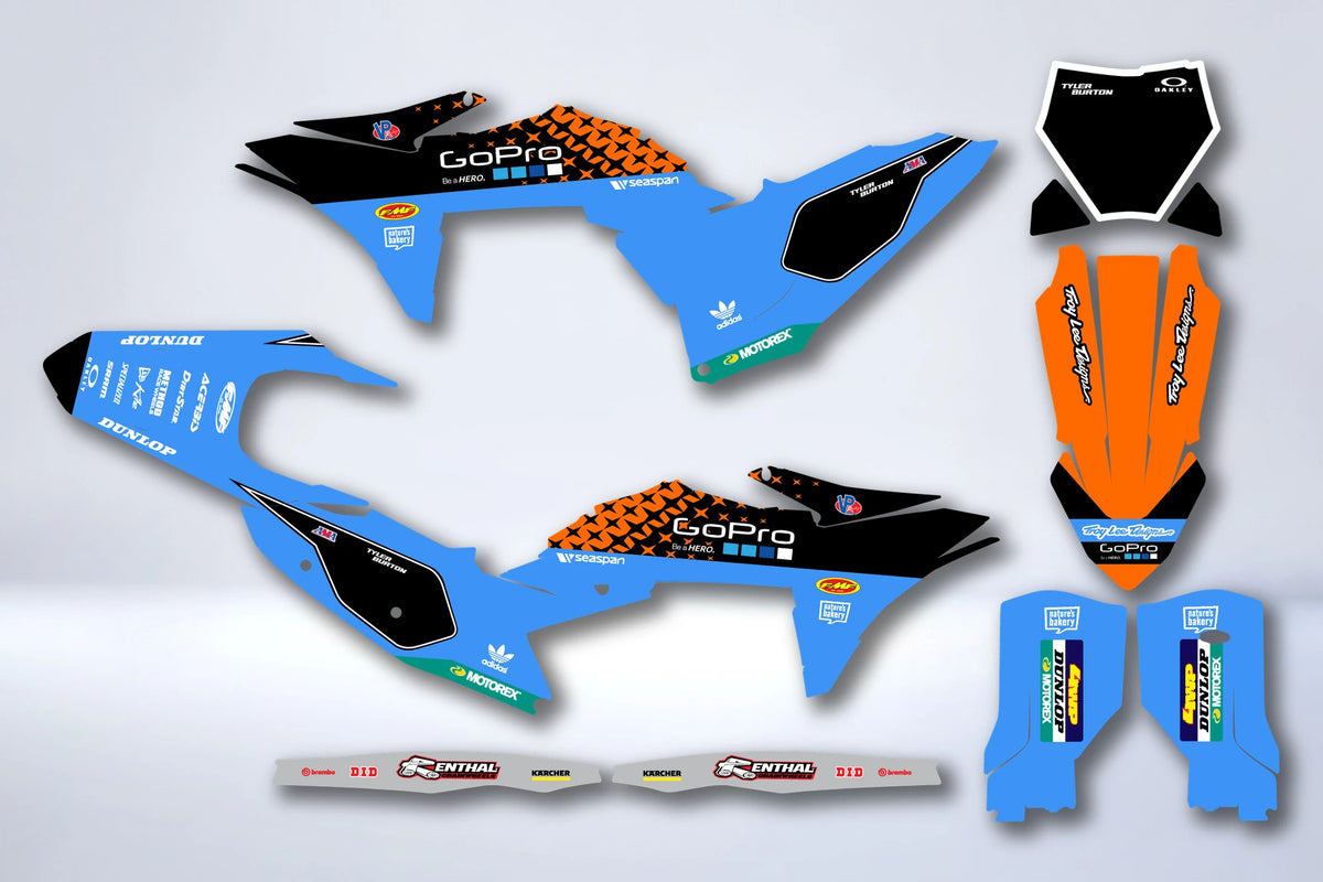 Dekor-Kit KTM EXC EXC-F SX SX-F 2025-2026 - NEXZEN