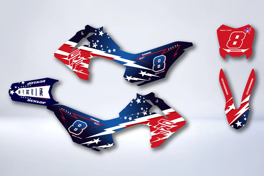 Kit déco HONDA CRF 125 F 2013-2018 FALRAX