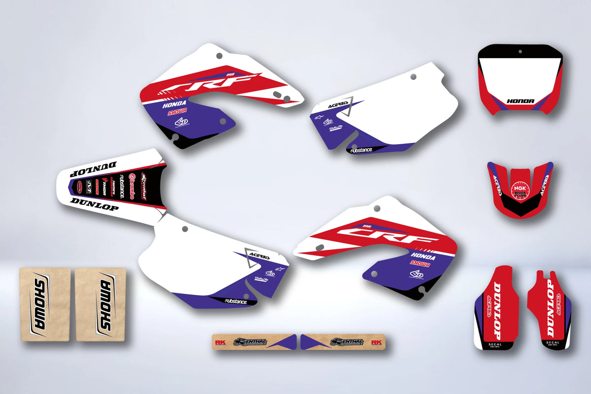 Kit de adhesivos HONDA CR 125-250 2000-2001 - PALTHOR