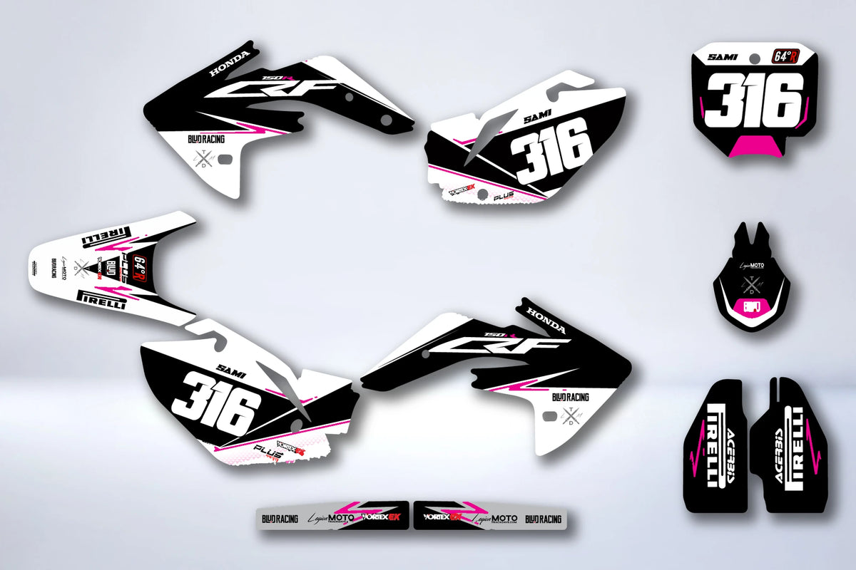 Dekor-Kit HONDA CRF 150 R 2007-2025 - TORDAX