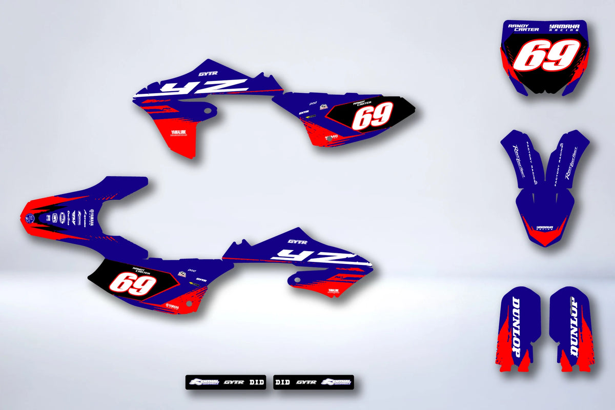 Kit grafiche Yamaha YZ 65 2018-2025 - VANSAR
