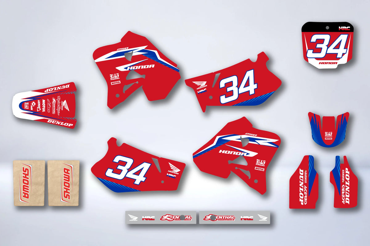 Graphics kit HONDA CR 125-250 1995-1997 - VANSYN