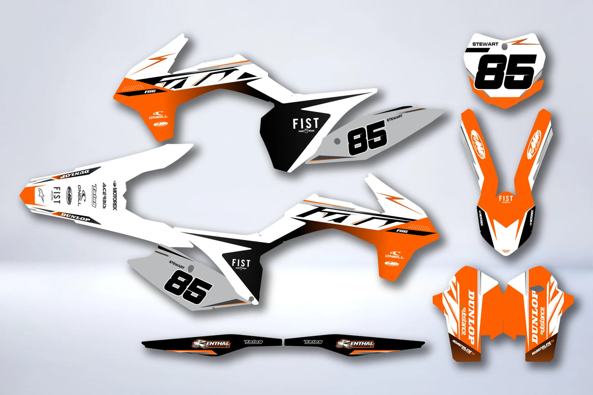Graphics kit KTM EXC EXC-F SX SX-F 2013-2016 - ZAKRIS