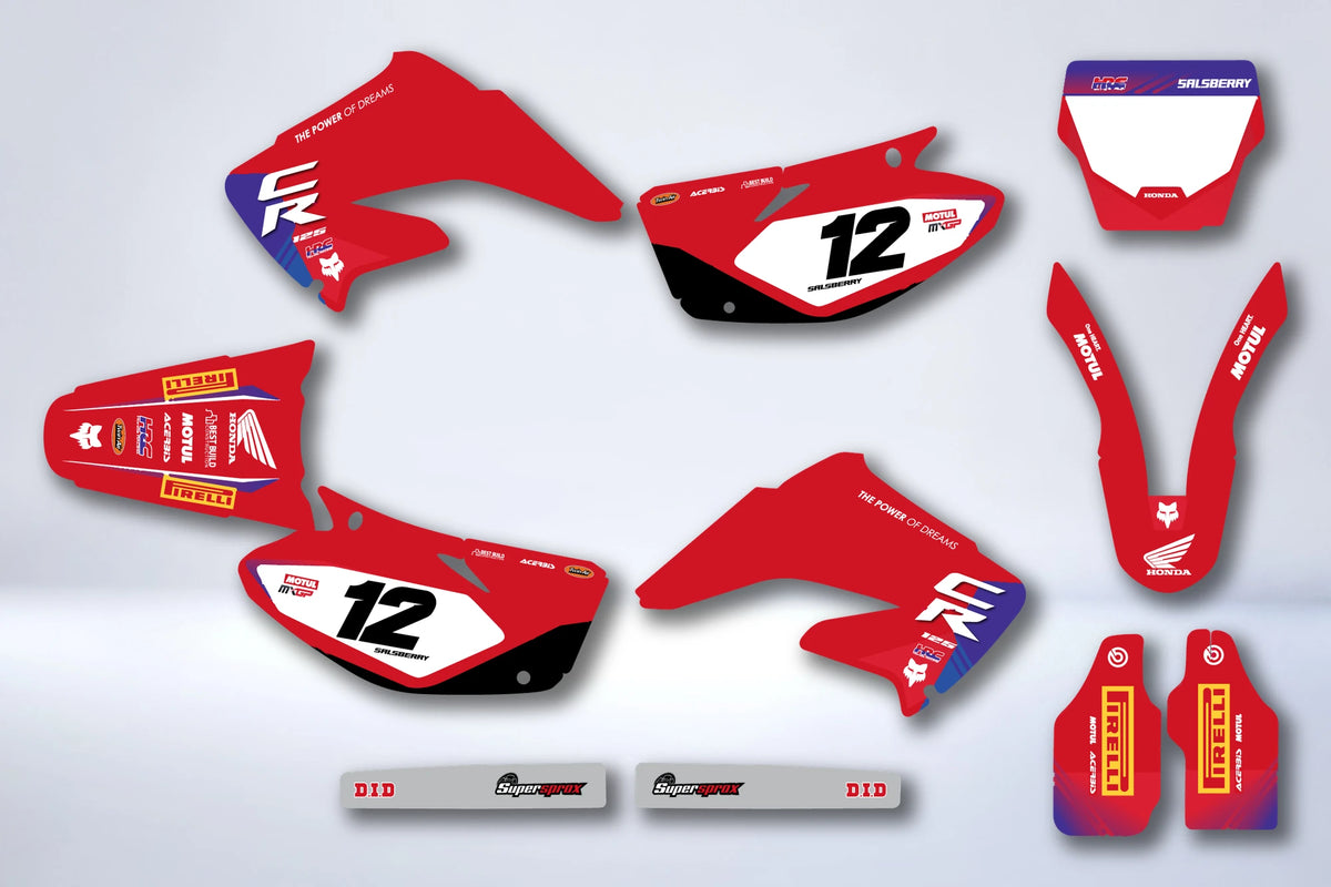 Graphics kit HONDA CR 125-250 2002-2013 - KENRAX