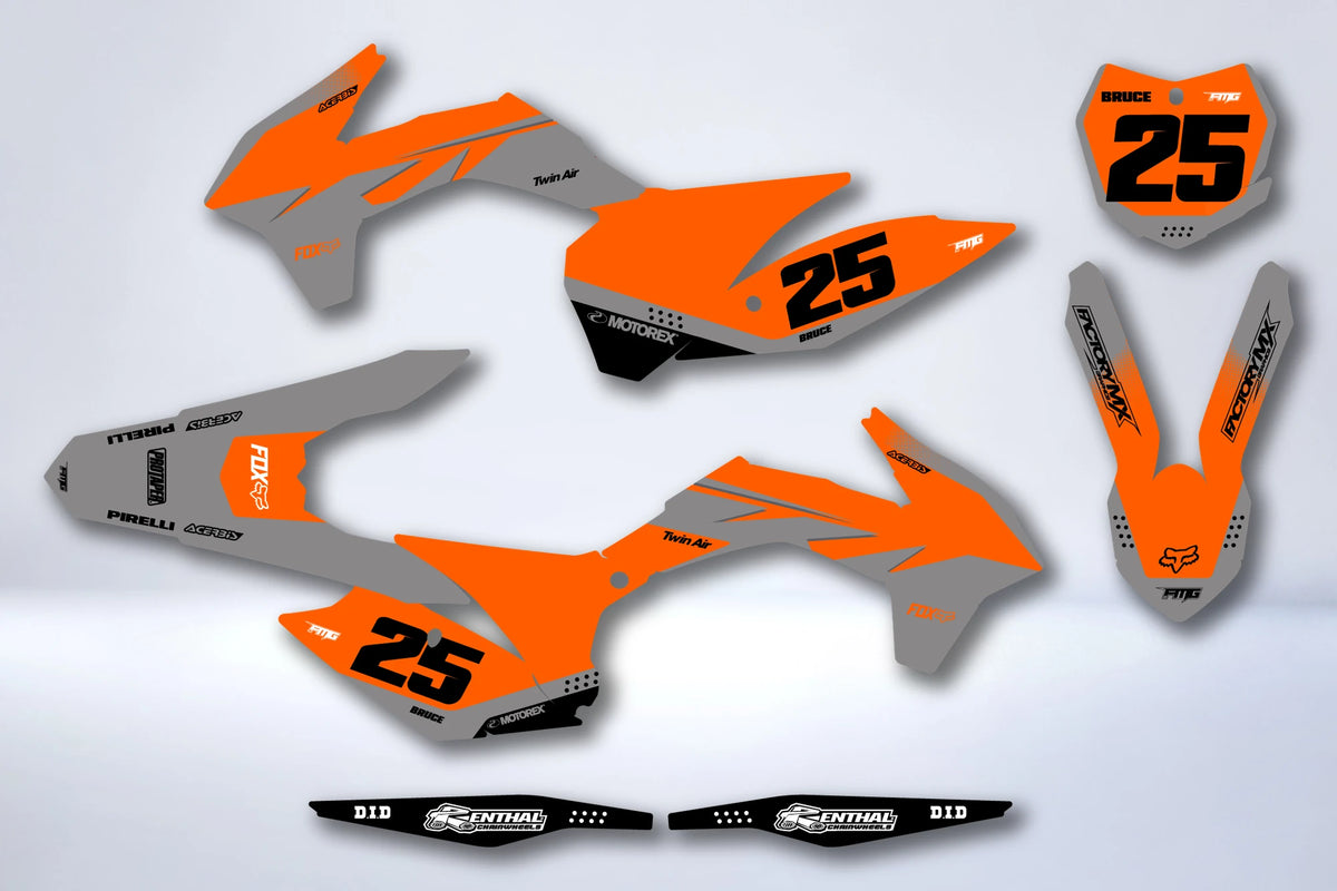 Graphics kit KTM EXC EXC-F SX SX-F 2013-2016 - VORMOS