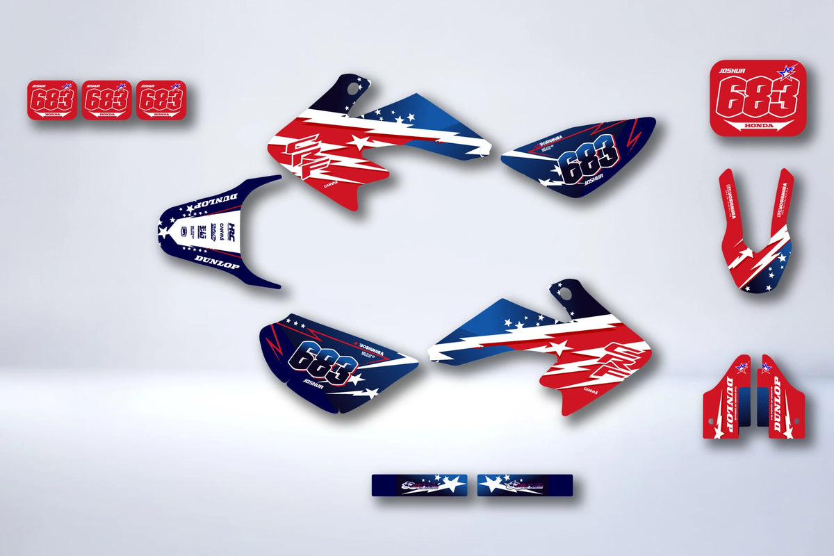 Kit Déco HONDA CRF 50 2003-2026 - ODYNYX