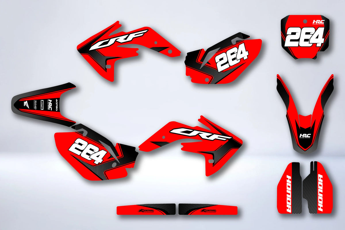 Graphics kit HONDA CRF 150 R 2007-2025 - JORZIX