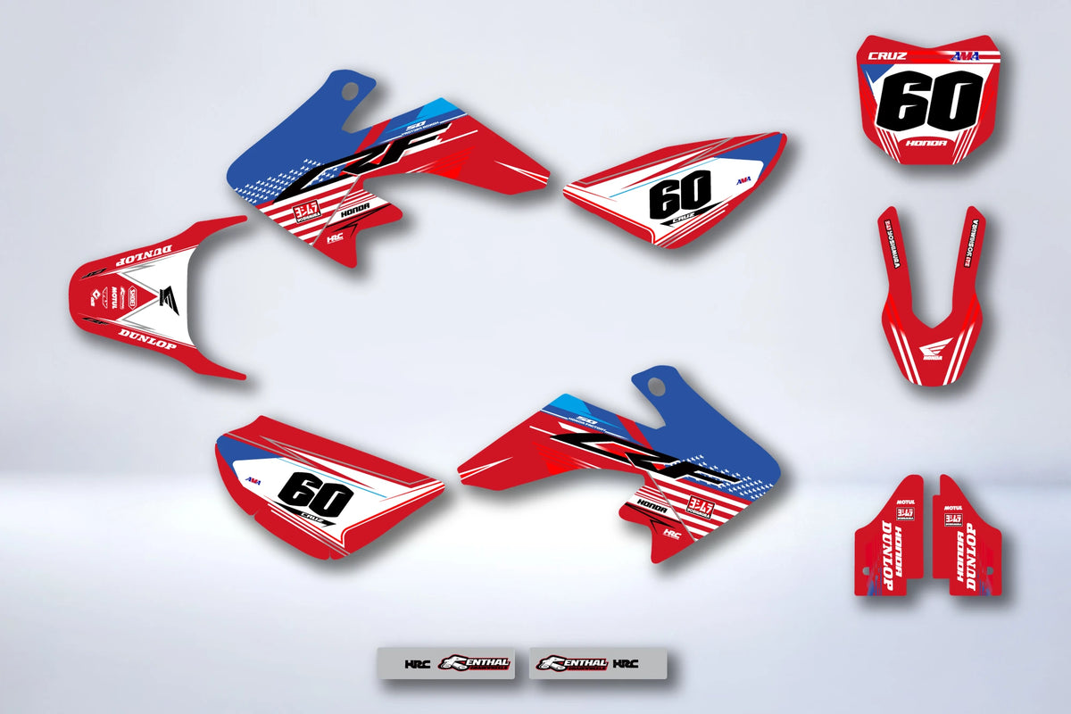 Kit Déco HONDA CRF 50 2003-2026 - ZORVYN
