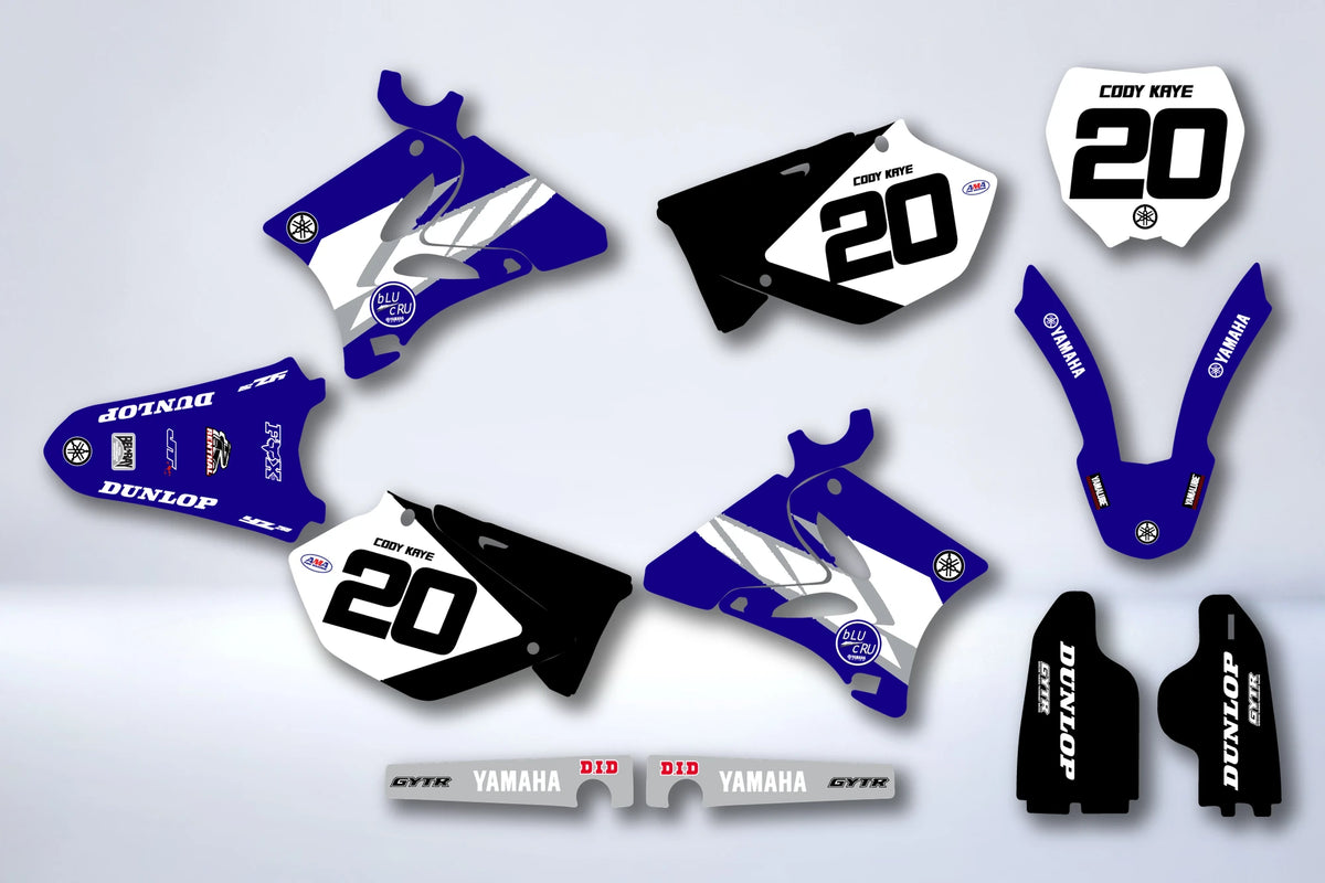 Kit Déco YAMAHA YZ 125-250 2002-2014 - TRAVIX