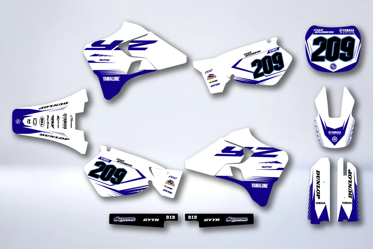 Kit Déco YAMAHA YZ 125-250 1996-2001 - PALVIX