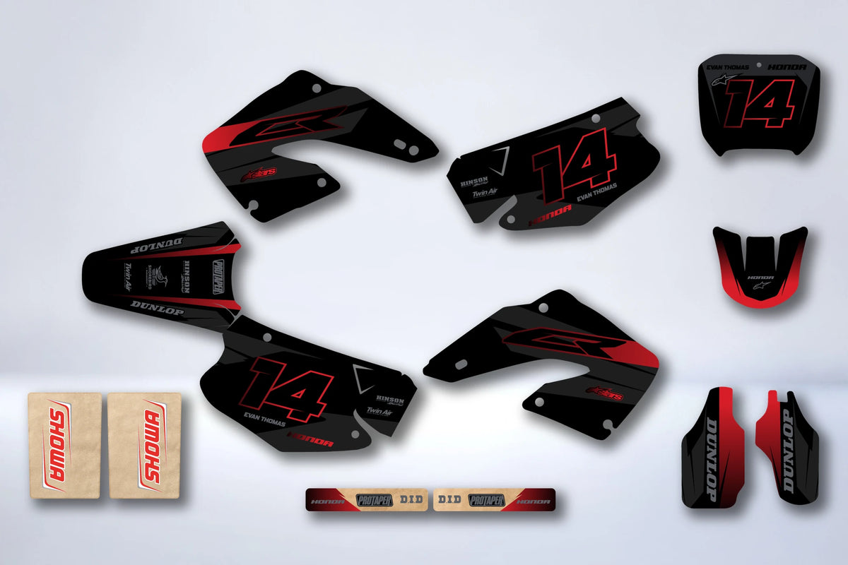 Dekor-Kit HONDA CR 125-250 2000-2001 - TRATON