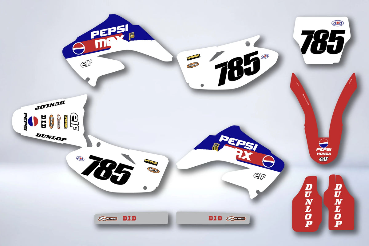 Kit autocolantes HONDA CR 125-250 2002-2013 - PROVYN
