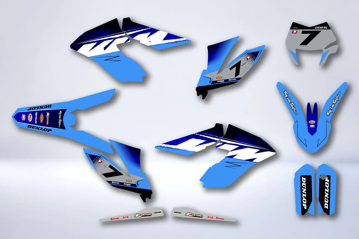 Kit autocolantes KTM FREERIDE 2012-2023 - VULNYX