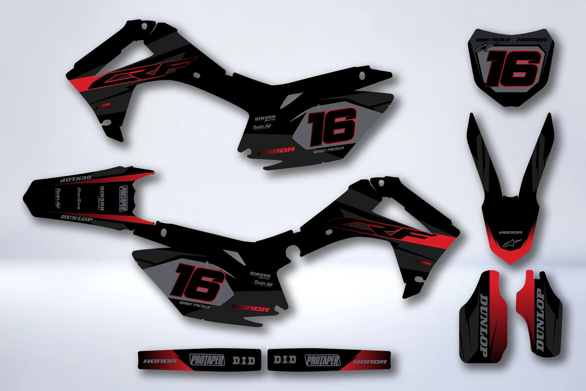 Graphics kit HONDA CRF 250 F 2019-2025 - KENZEN