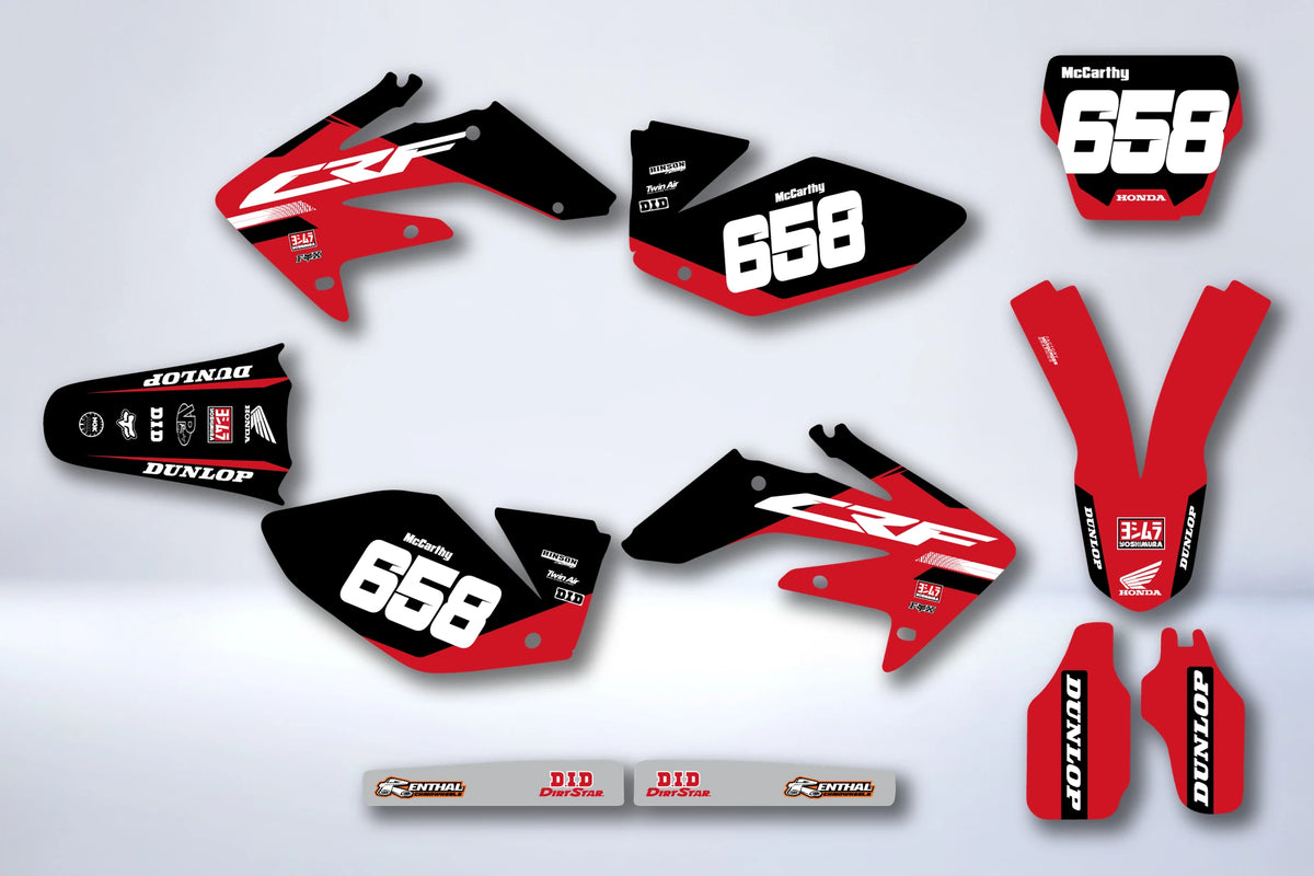 Kit Déco HONDA CRF 450 2005-2008 - HORTOR