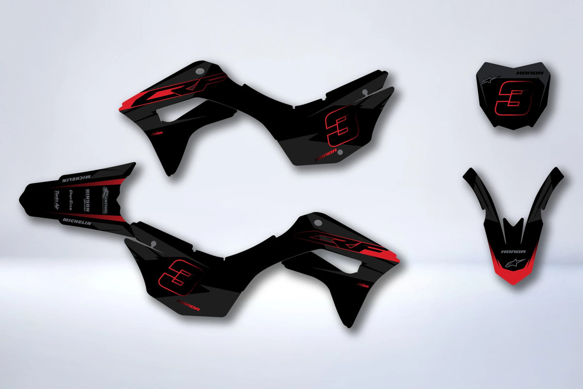 Kit Déco HONDA CRF 125 F 2019-2025 - VISVOK