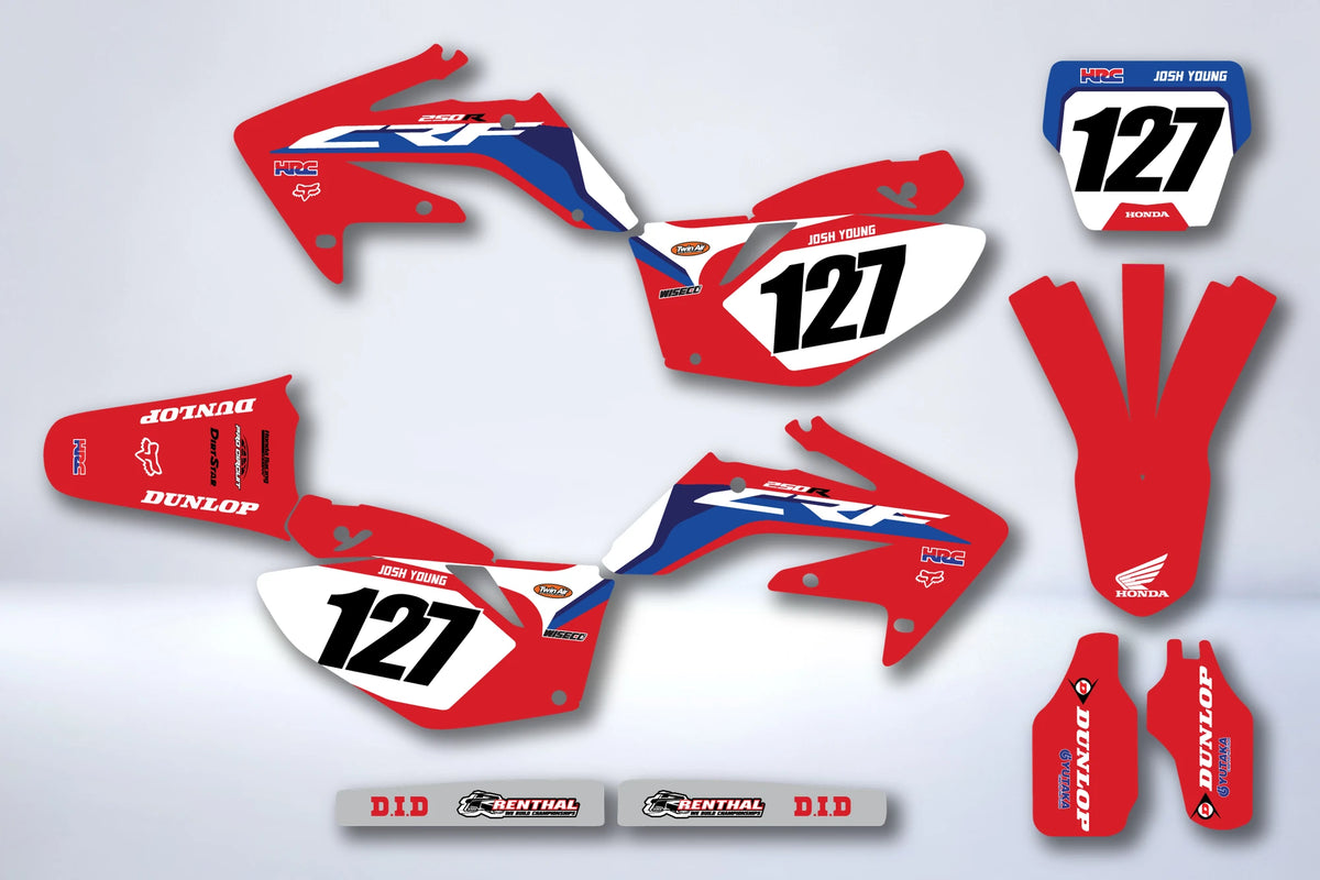Dekor-Kit HONDA CRF 250 2004-2009 - WARSAR