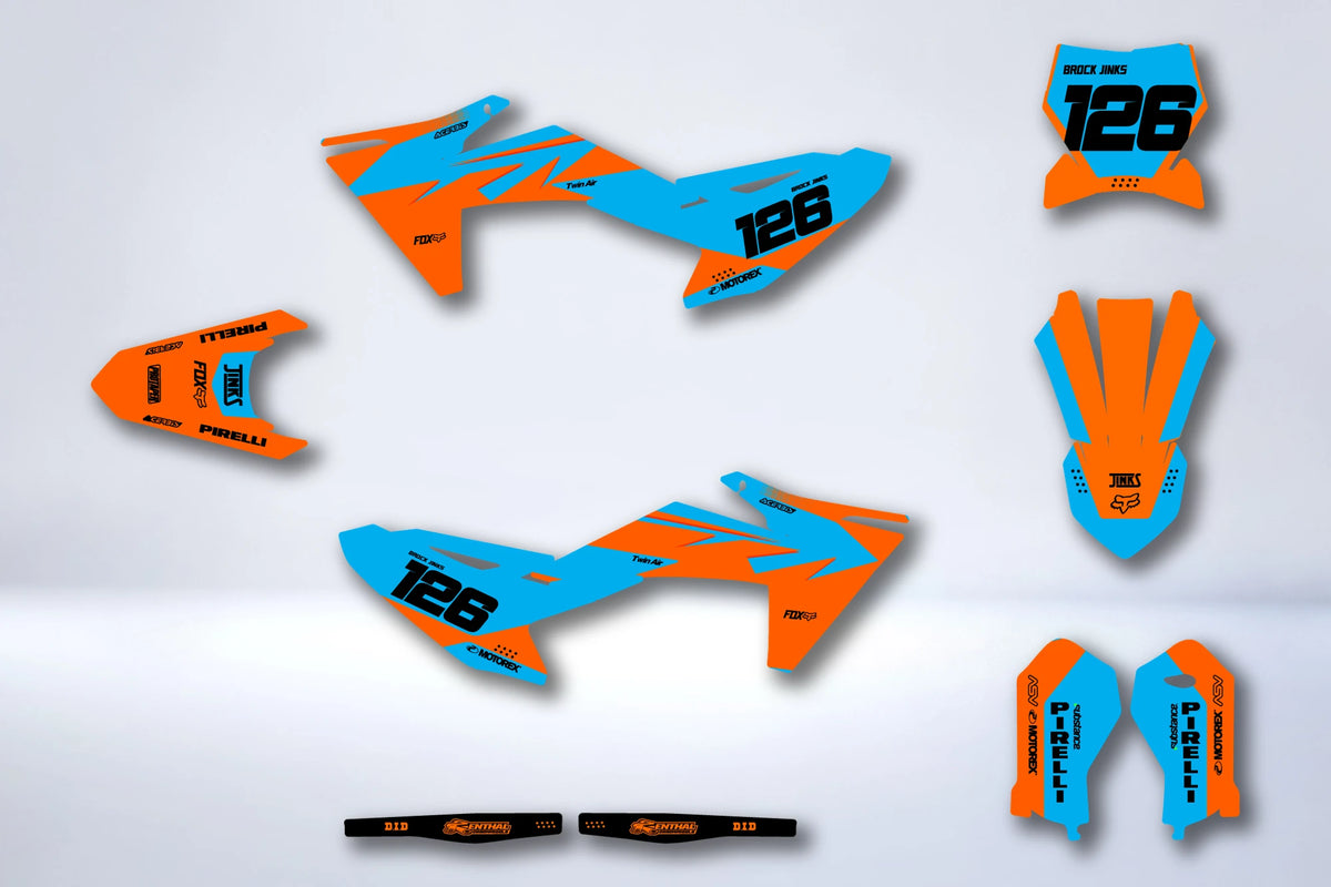 Dekor-Kit KTM SX 50 / SX-E 3 / SX-E 5 2024-2026 - YANVAR