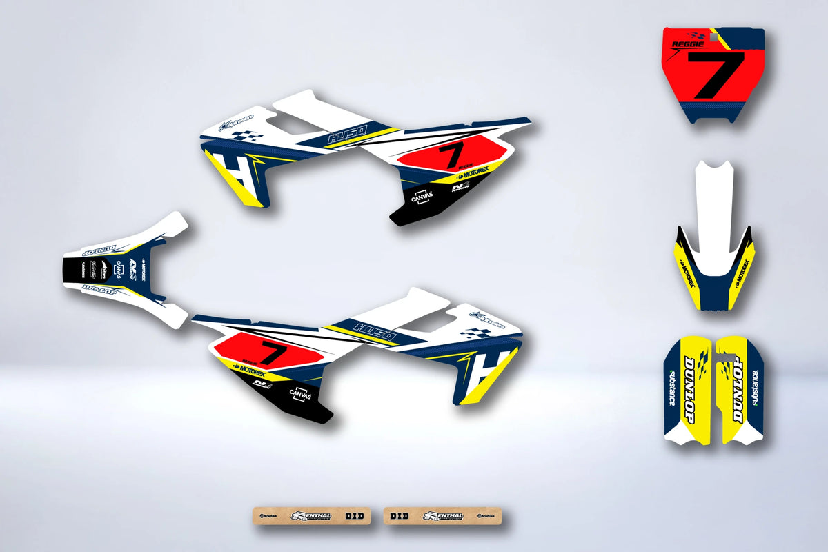 Dekor-Kit HUSQVARNA TC 50 2017-2023 - AXODRIX