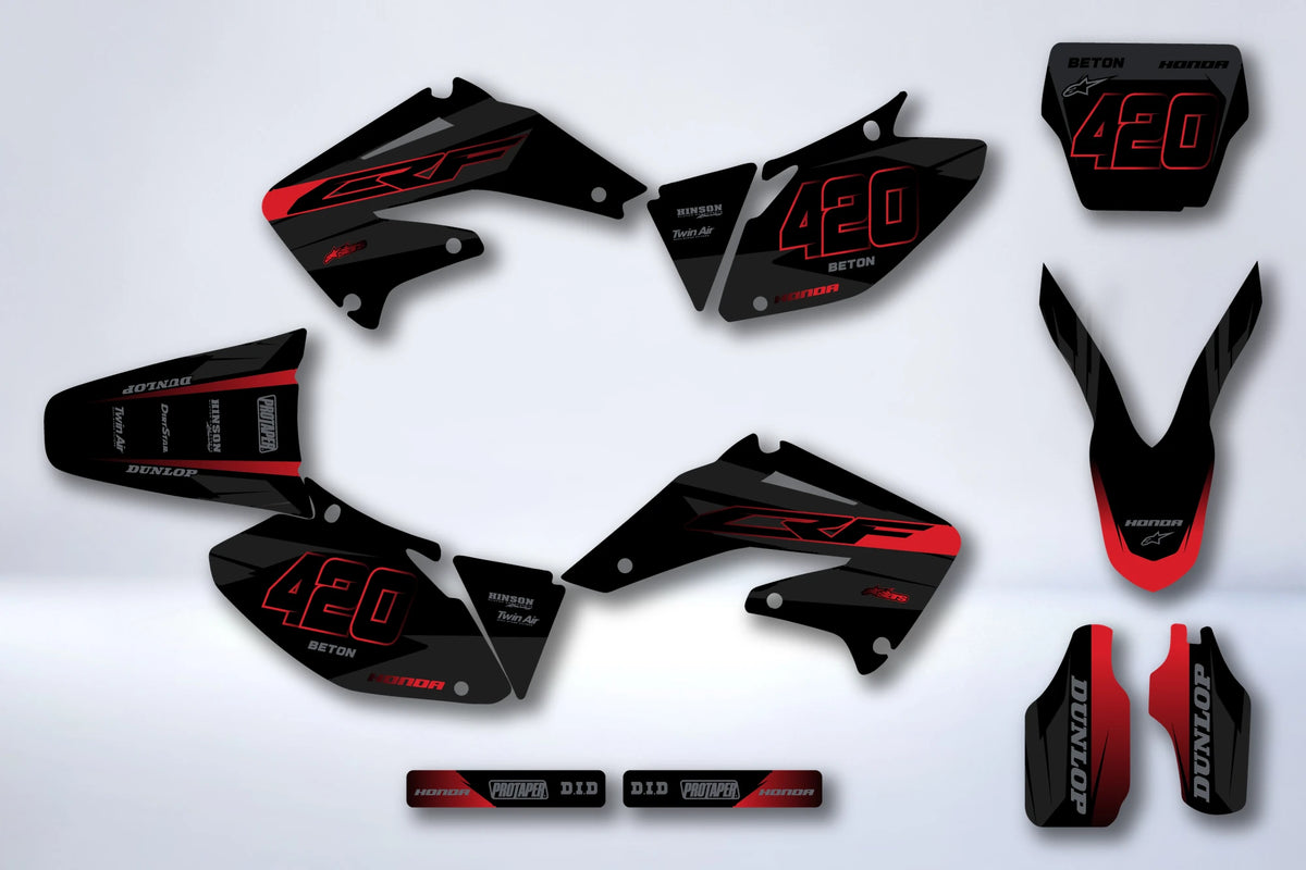 Kit Déco HONDA CRF 450 2002-2004 - WYRLIX