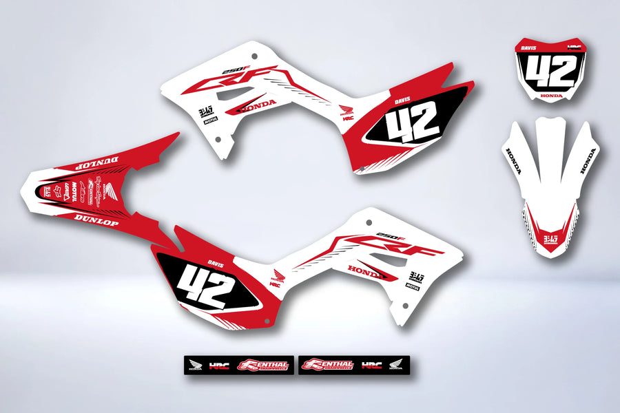 Kit déco HONDA CRF 230 F / 250 F 2019-2026 ZORTAN