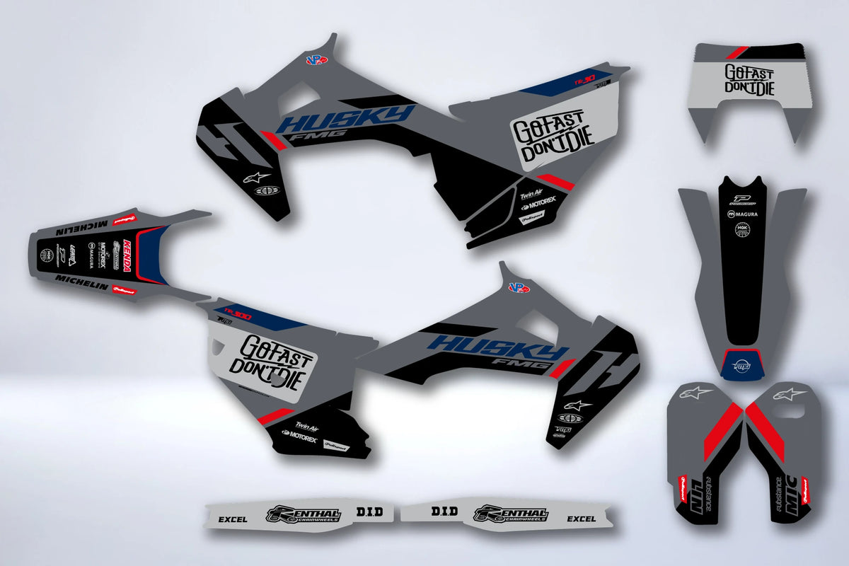 Kit Déco HUSQVARNA TC / FC / TX / TE / FE 2019-2023 - DUSZOR