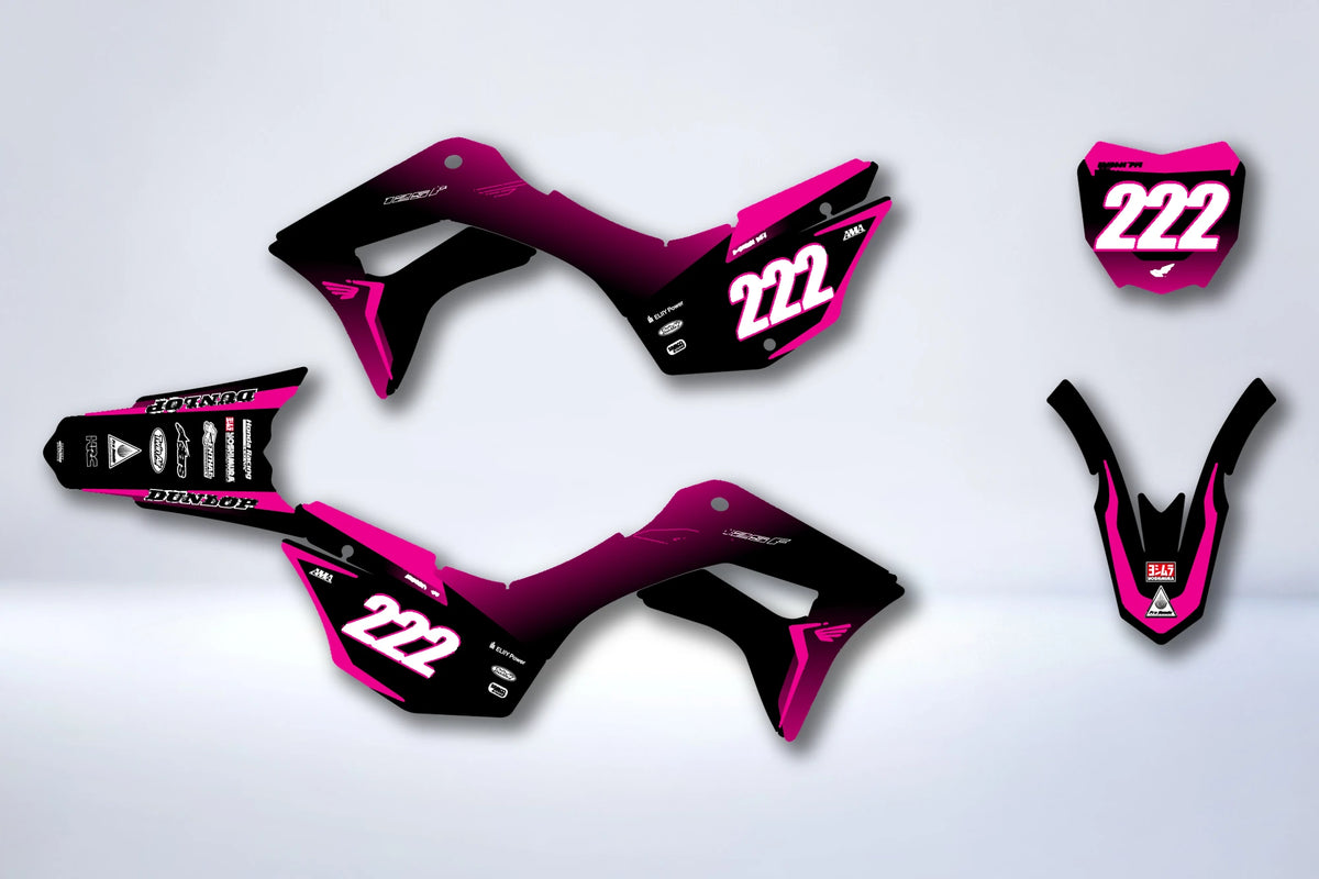Kit de adhesivos HONDA CRF 125 F 2019-2025 - ODYXON