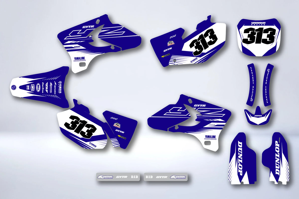 Dekor-Kit YAMAHA YZF 250-450 2003-2005 - ZULSAR
