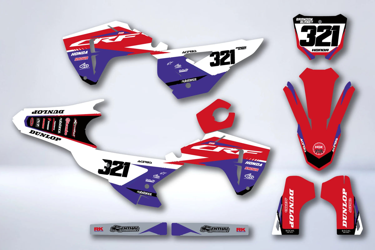 Kit Déco HONDA CRF 250 & CRF 450 2025-2026 - BRUVIX