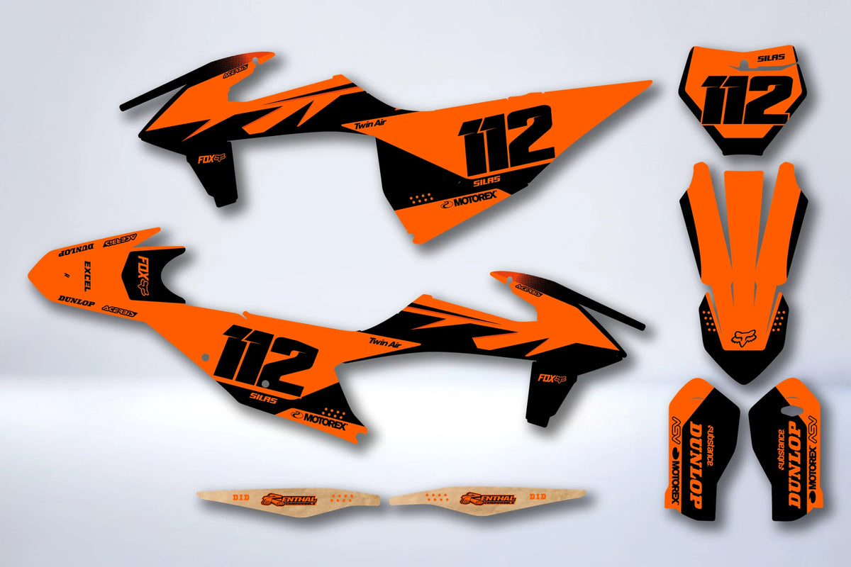Dekor-Kit KTM EXC EXC-F SX SX-F 2019-2023 - KENVOK