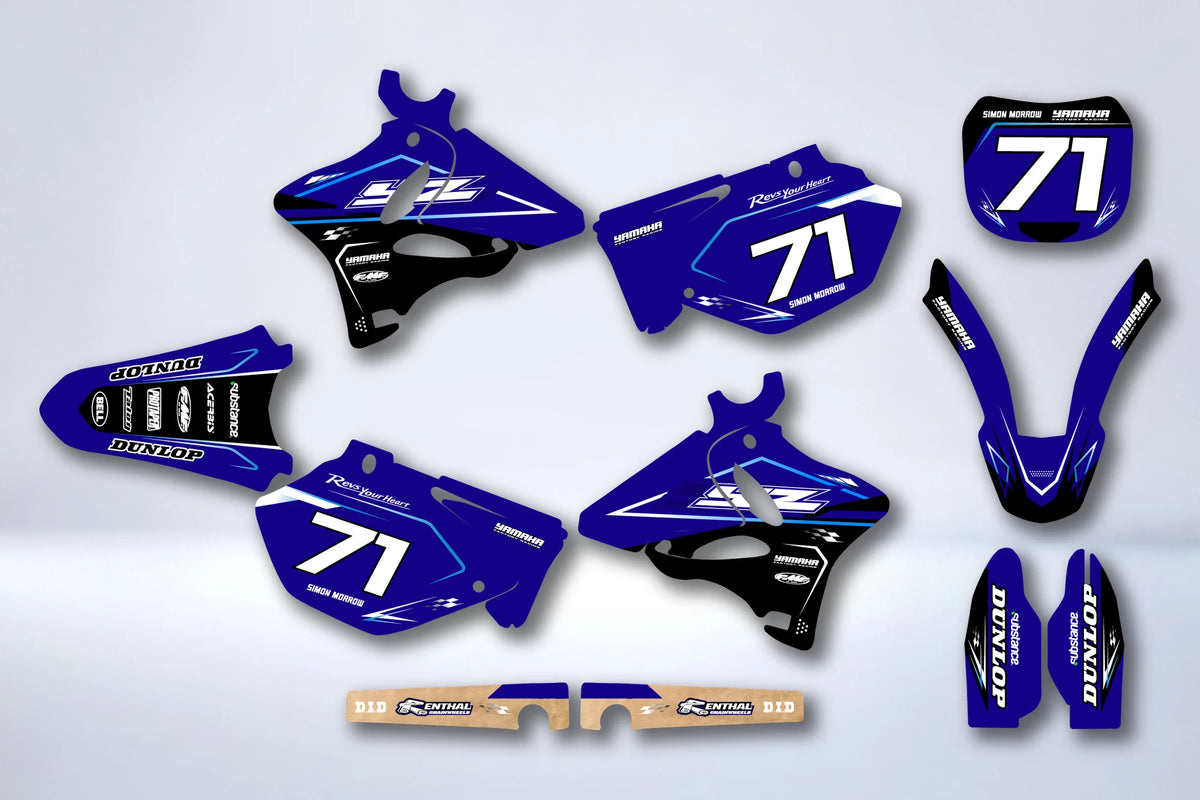 Dekor-Kit YAMAHA YZ 125-250 2002-2014 - SOLTON