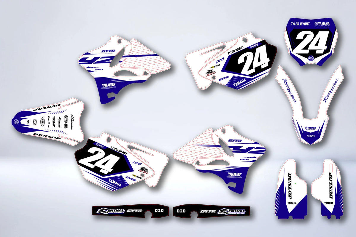Kit Déco YAMAHA YZ 125-250 2002-2014 - TORFEN