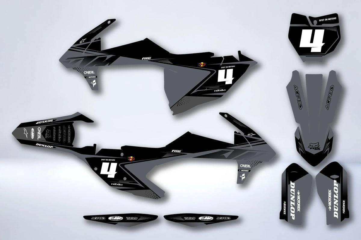 Graphics kit KTM EXC EXC-F SX SX-F 2016-2019 - GLAPEX