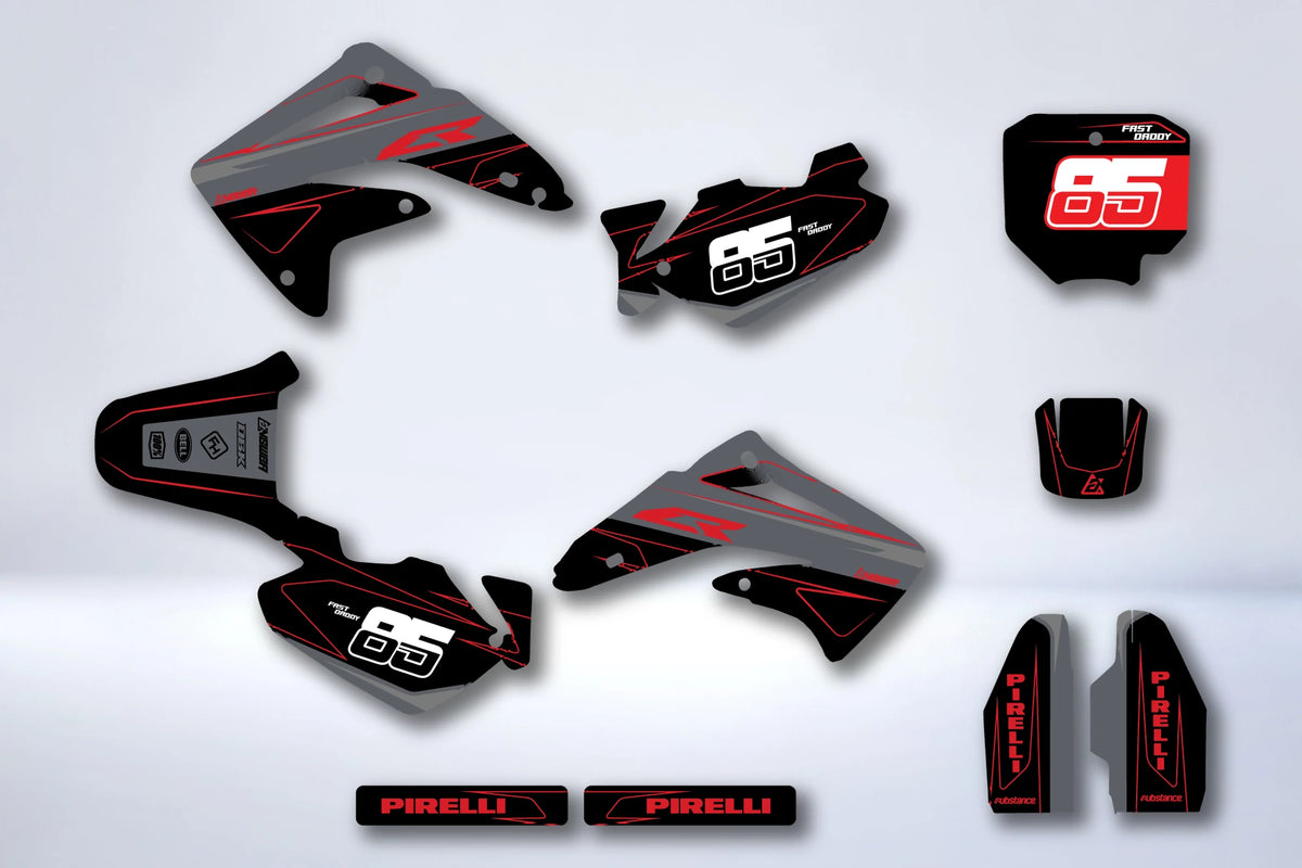 Graphics kit HONDA CR 85 2003-2014 - TRAGAR